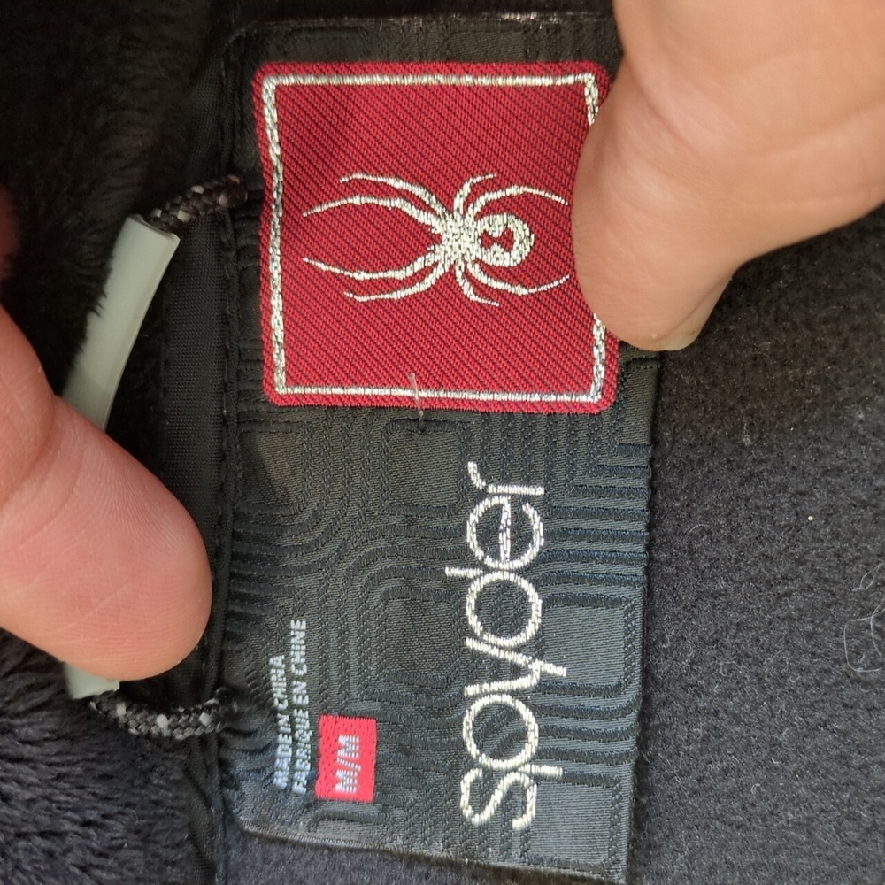 Spyder women's jacket, Medium. Black and white SUPER CUTE 😍💥🗨 - Picture 4 of 11